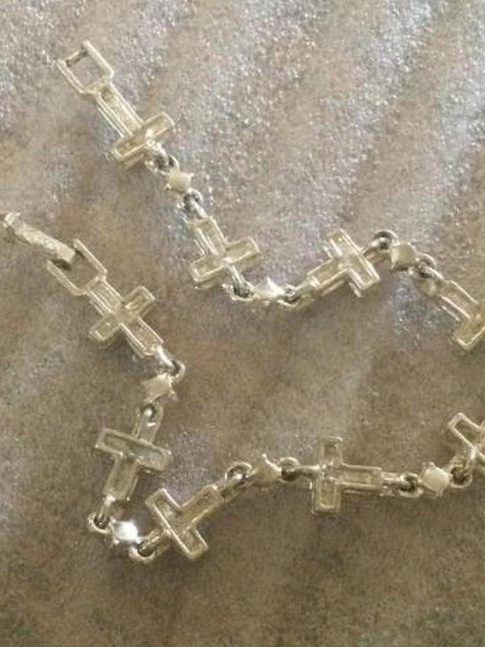 Avon Rhinestone Cross Bracelet - Picture 2 of 3